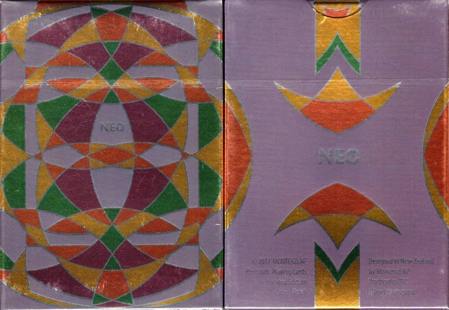 NEO Foil Tuck Case Playing Cards WJP