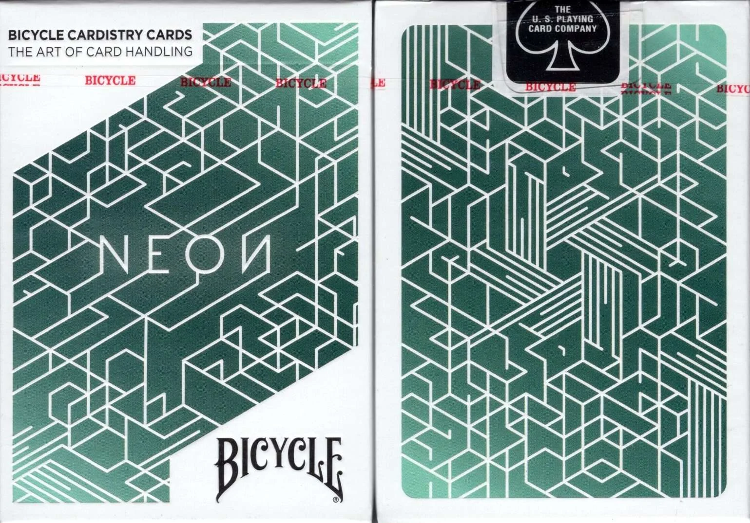 Neon Cardistry Bicycle Playing Cards