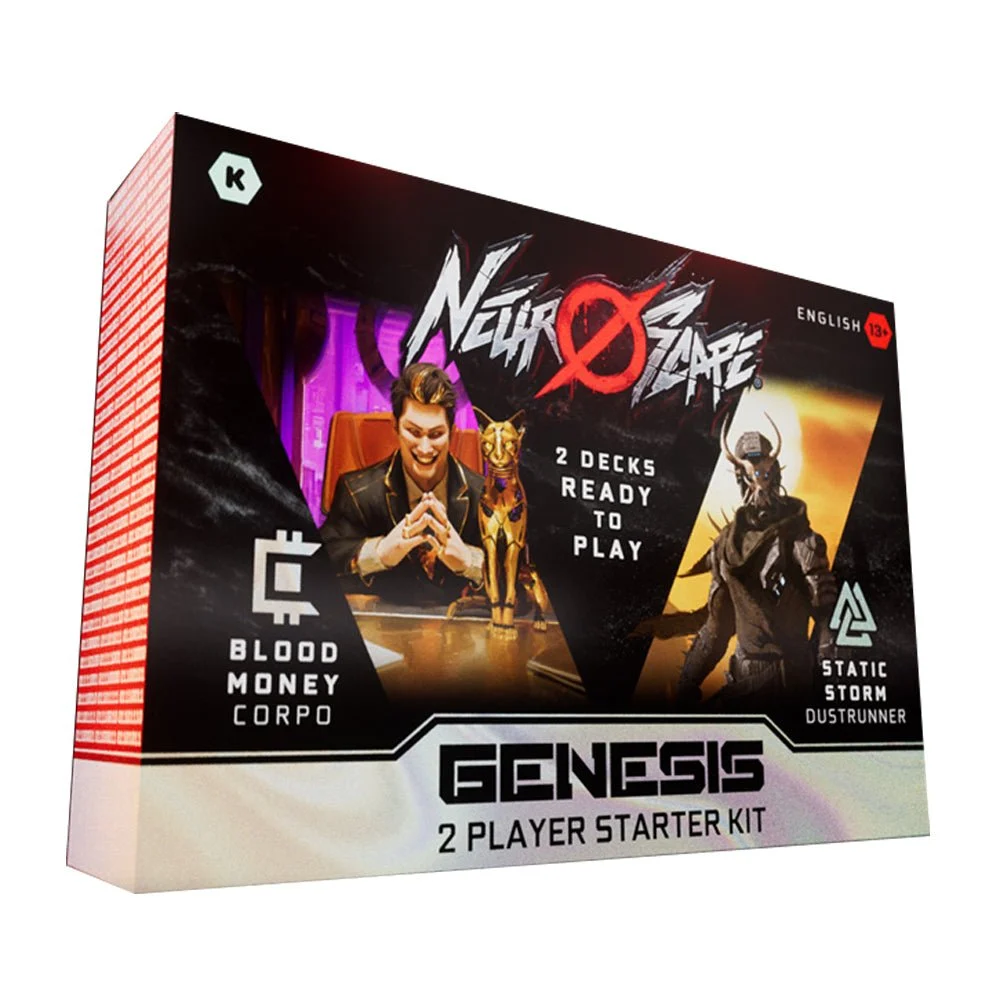 Neuroscape TCG: Genesis 2-Player Starter Kit (Corpo/Dustrunner)(In-Store Only)