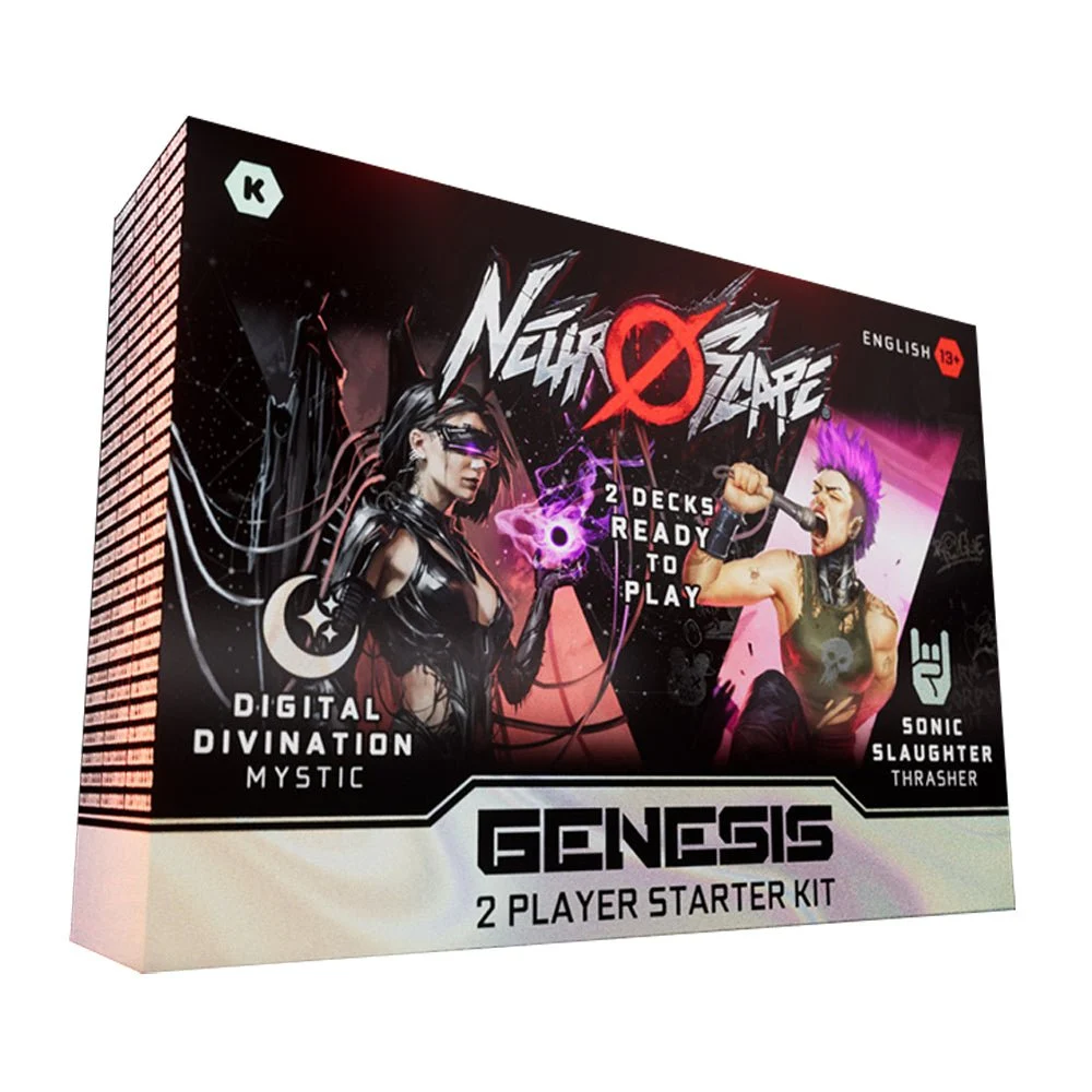 Neuroscape TCG: Genesis 2-Player Starter Kit (Thrasher/Mystic)(In-Store Only)