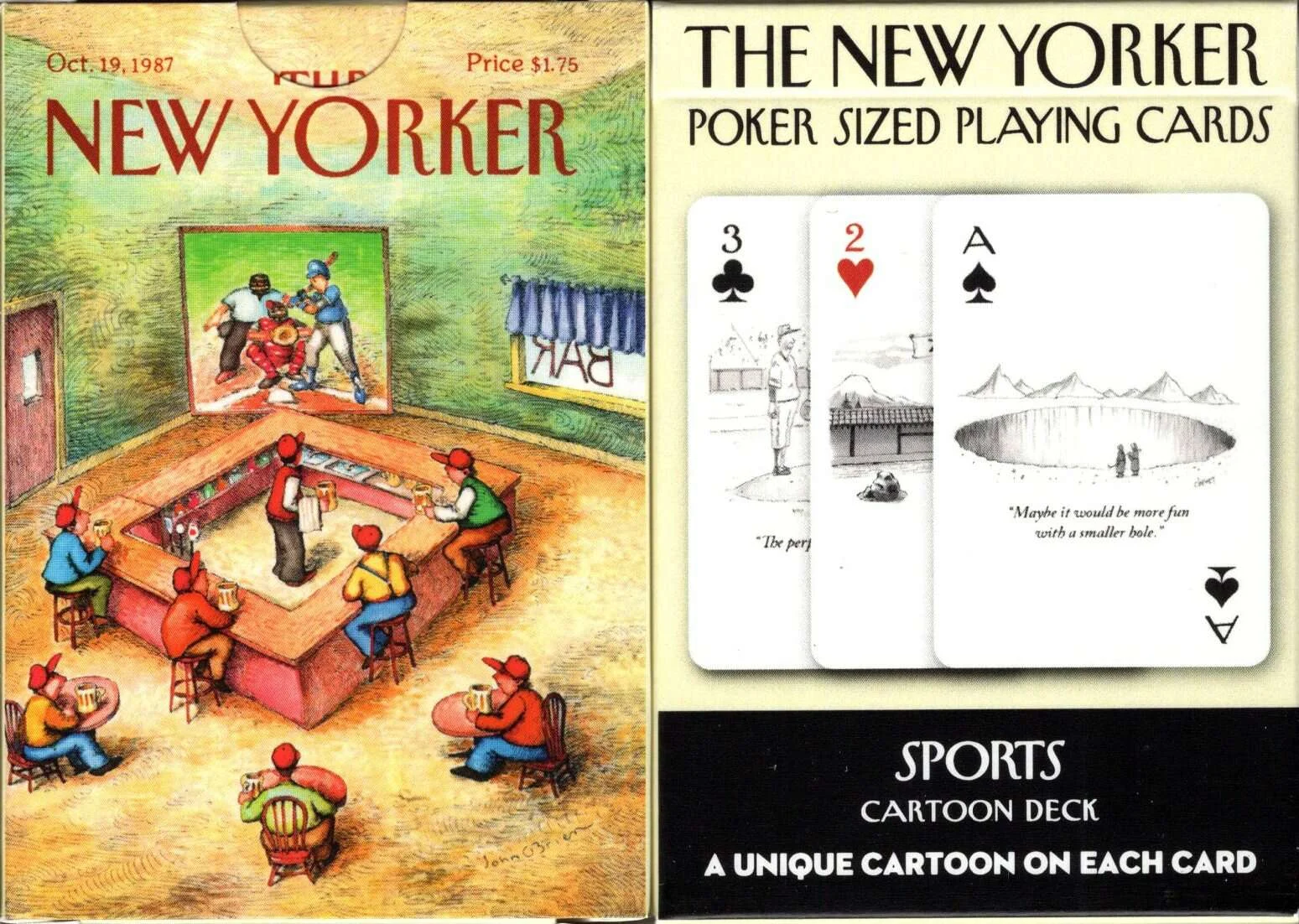 The New Yorker Sports Cartoons Playing Cards NYPC