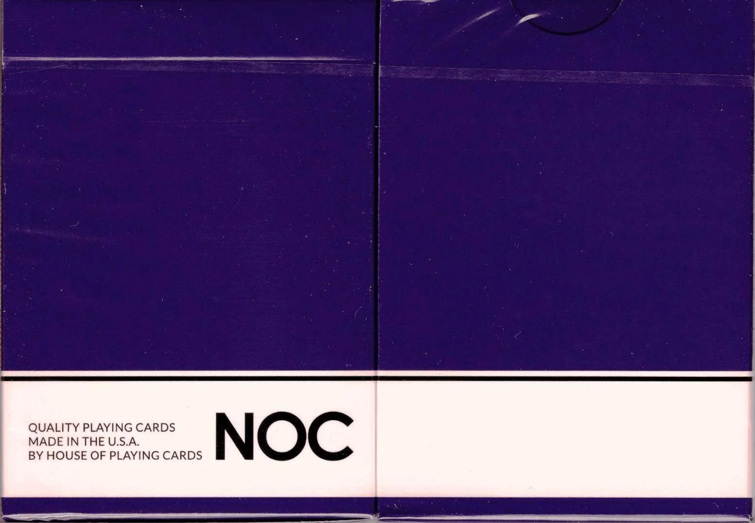 NOC Original Purple Playing Cards USPCC
