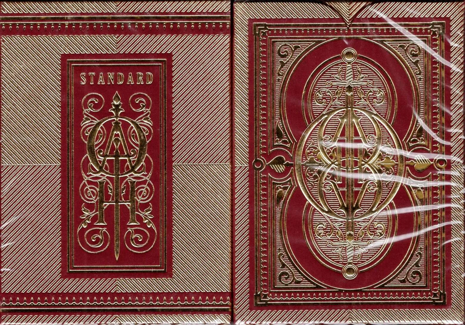 Oath Standard Burgundy Playing Cards
