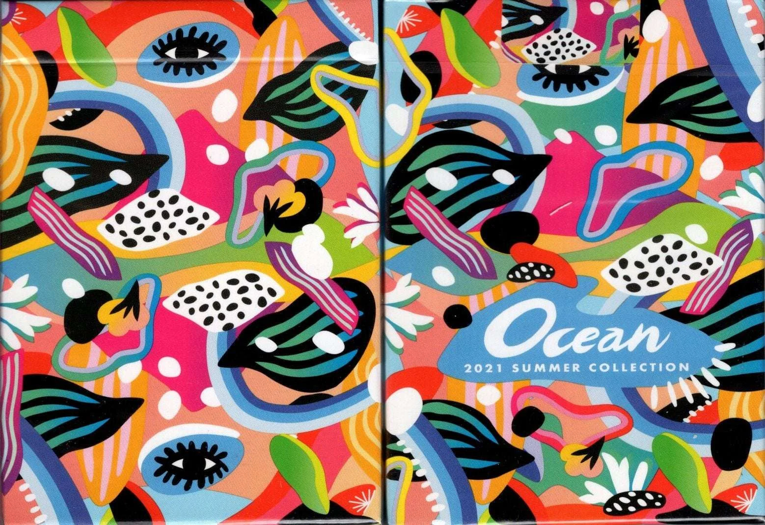 Ocean 2021 Summer Collection Gilded Playing Cards USPCC