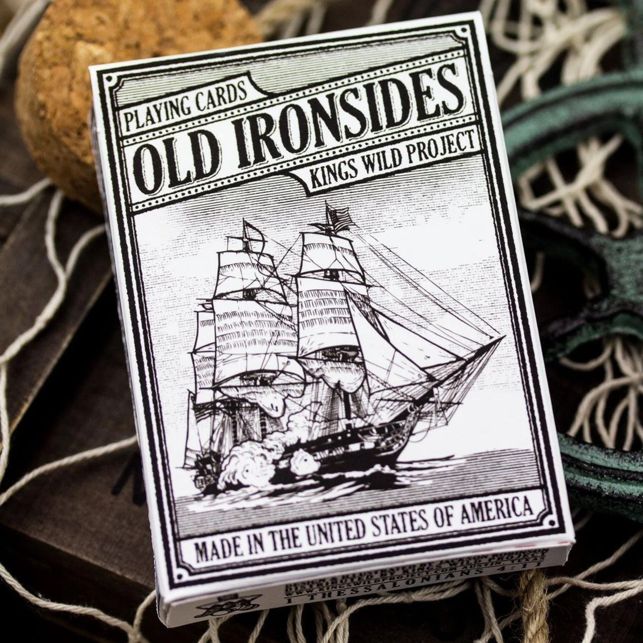 Old Ironsides Playing Cards by Kings Wild Project