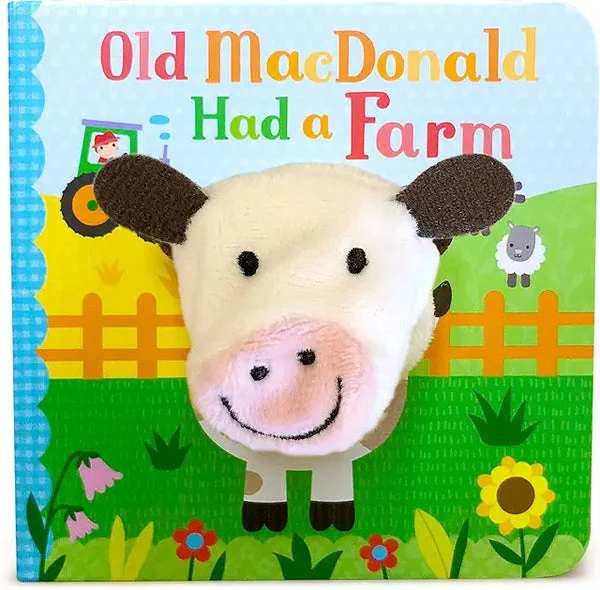 Old MacDonald Had a Farm - Finger Puppet Board Book for Babies and Toddlers