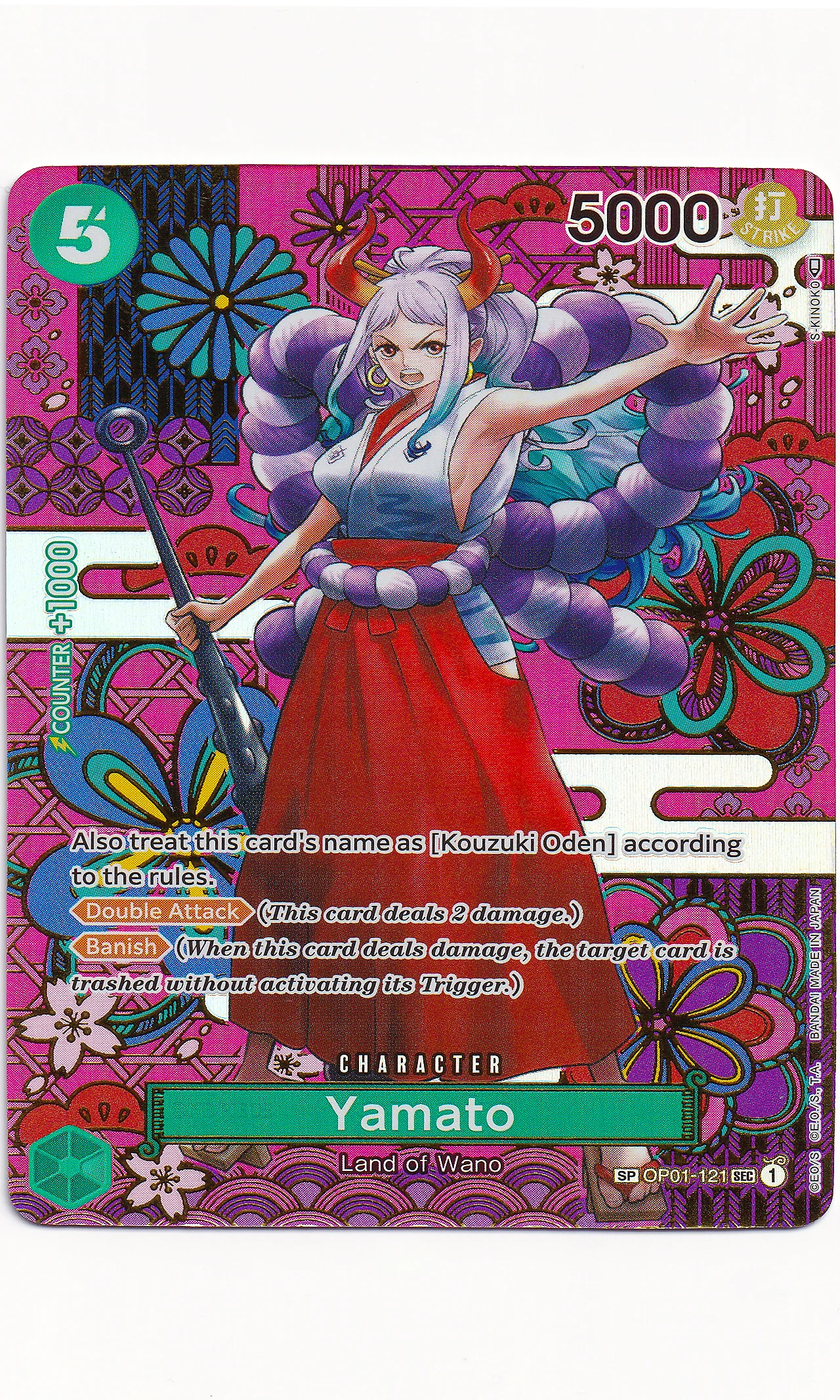 One Piece - #01-121 Yamato (SP)