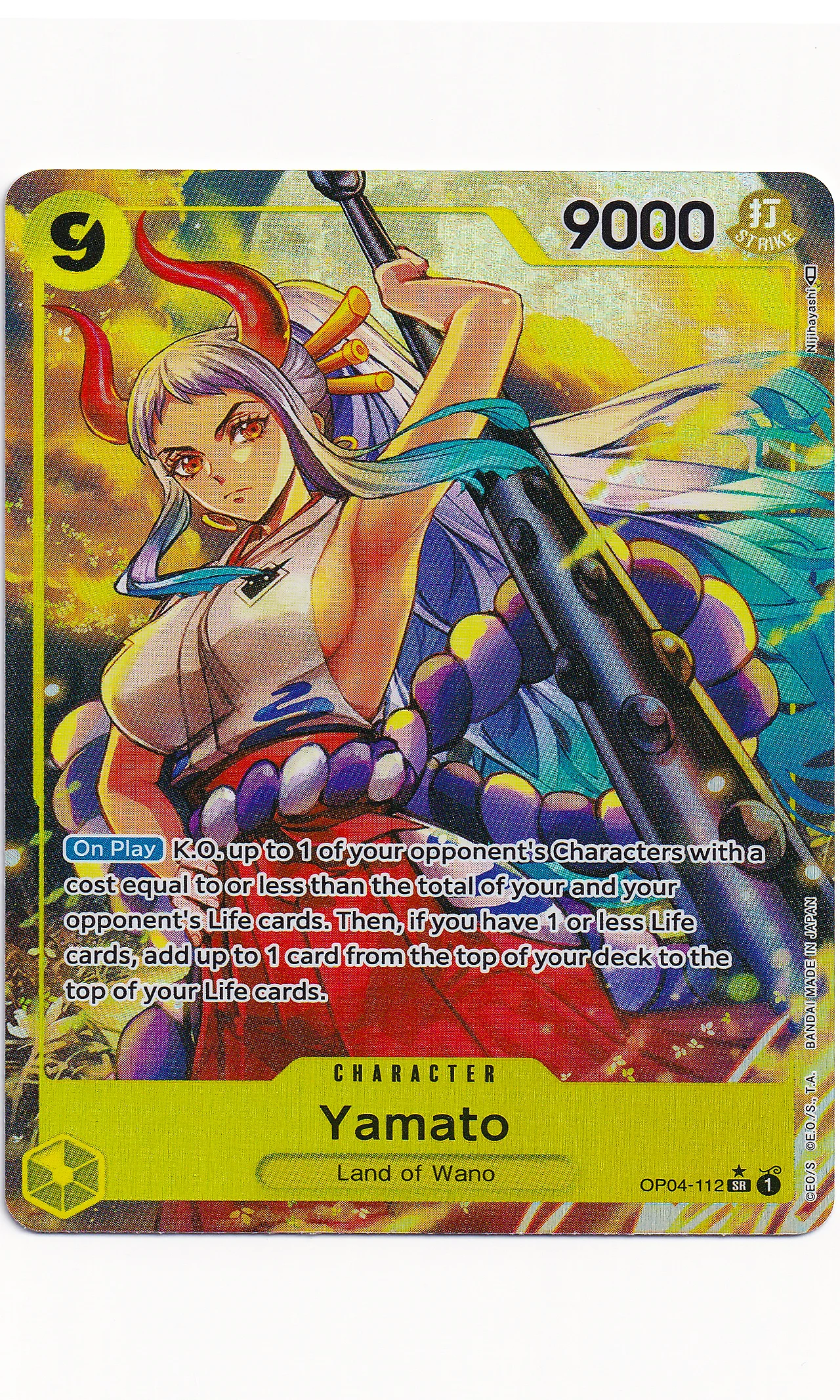 One Piece - #04-112 Yamato (Alternate Art)