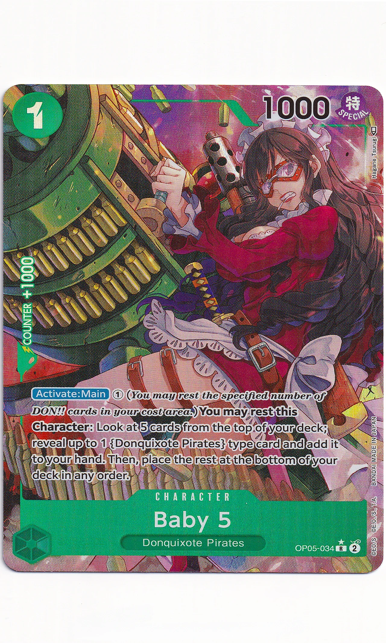 One Piece - #05-034 Baby 5 (Alternate Art)