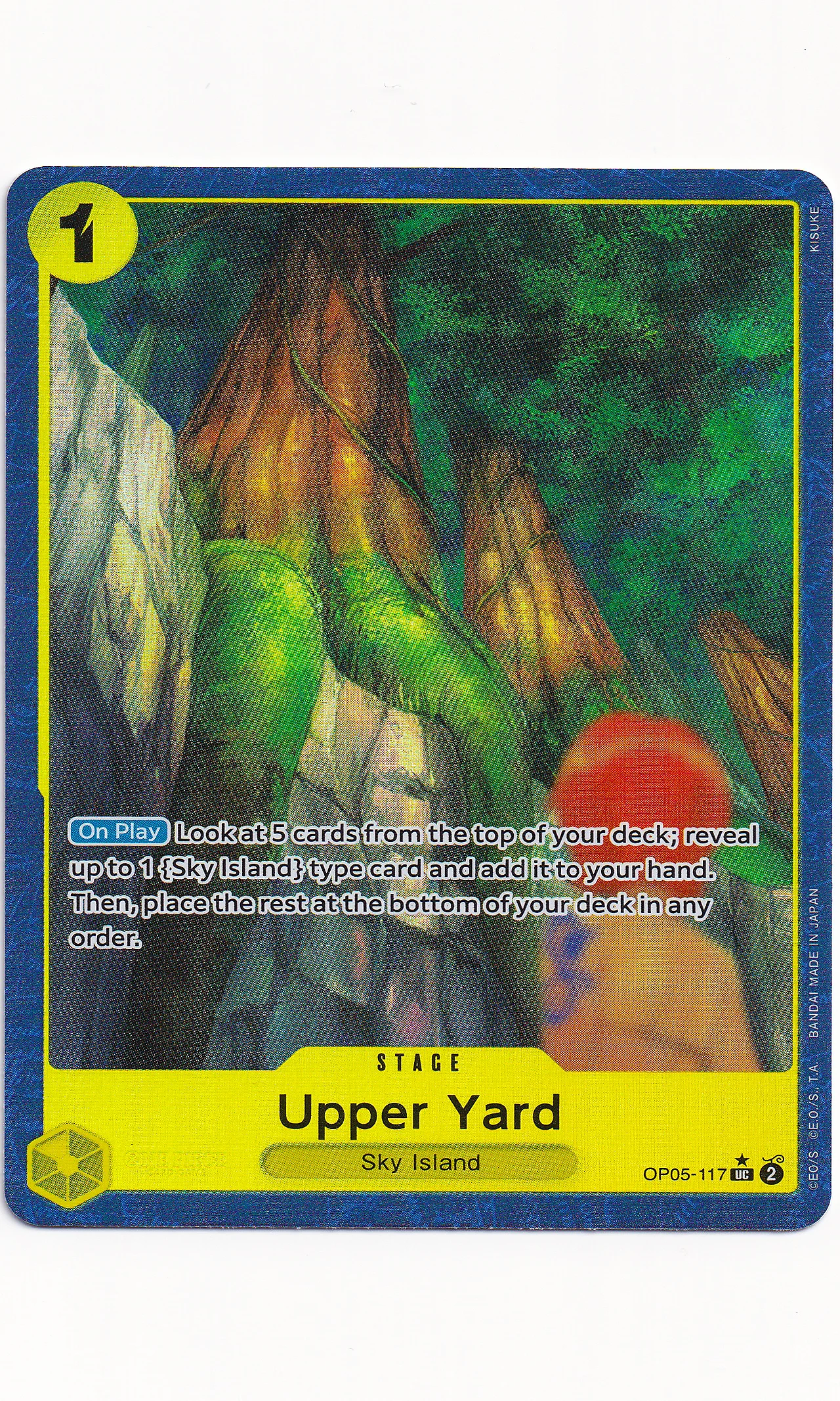 One Piece - #05-117 Upper Yard (Alternate Art)