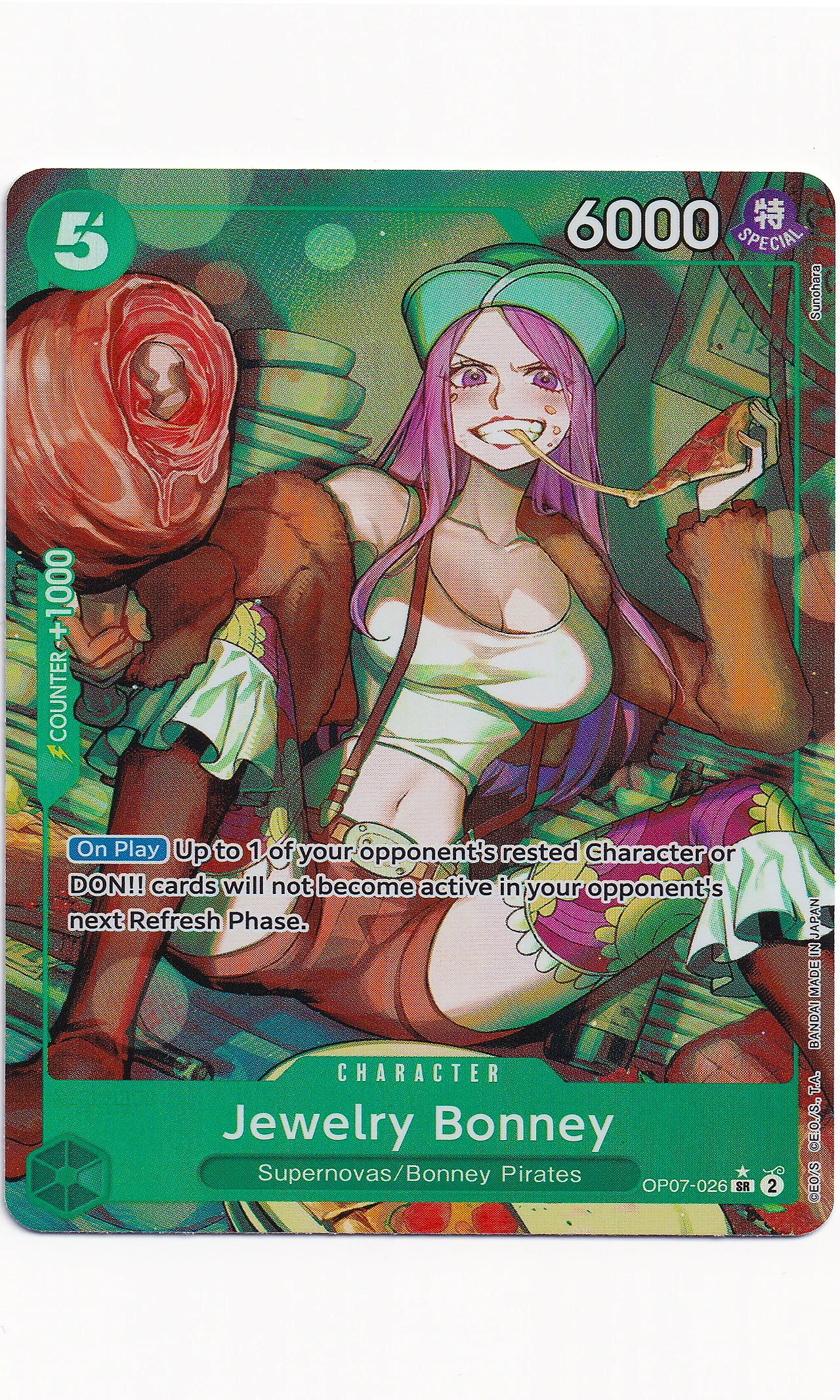 One Piece - #07-026 Jewelry Bonney (Parallel)