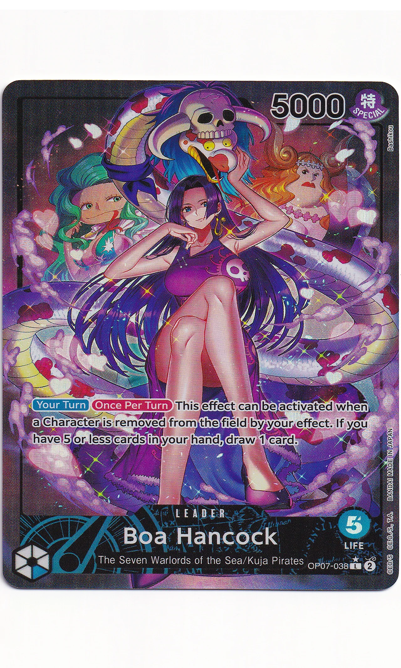One Piece - #07-038 Boa Hancock (Parallel - Leader)