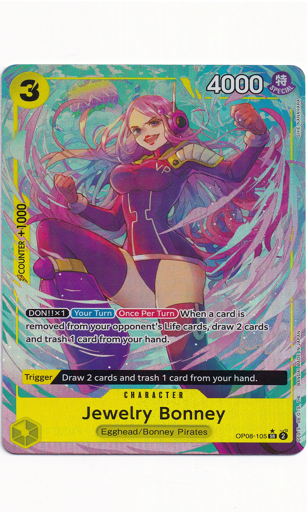 One Piece - #08-105 Jewelry Bonney (Parallel)