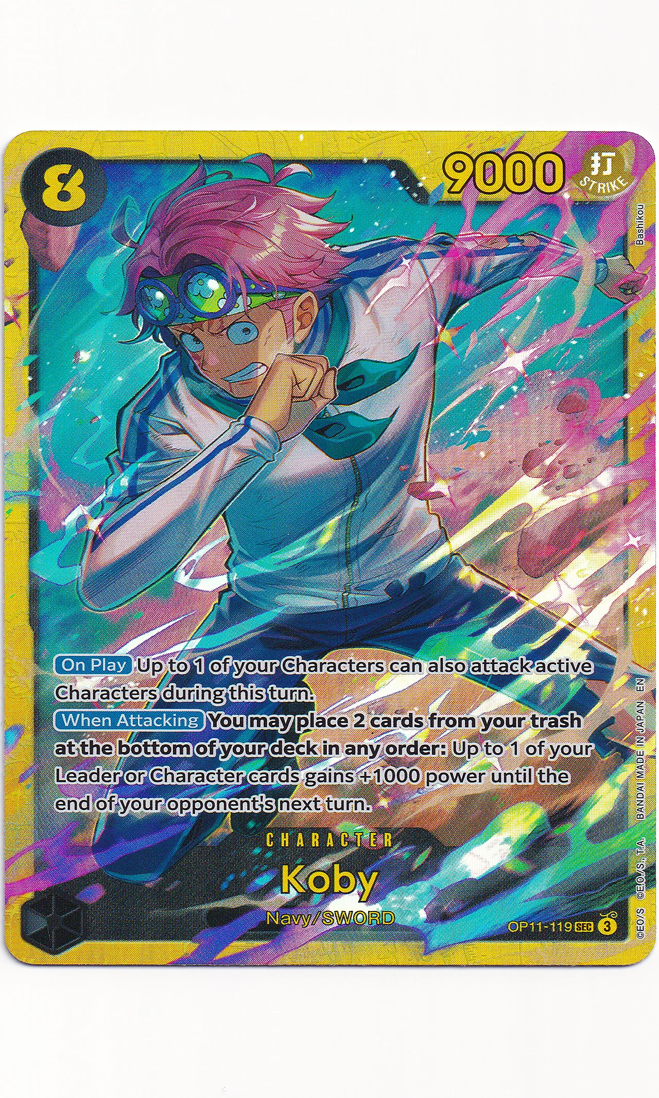 One Piece - #11-119 Koby (Secret Rare)
