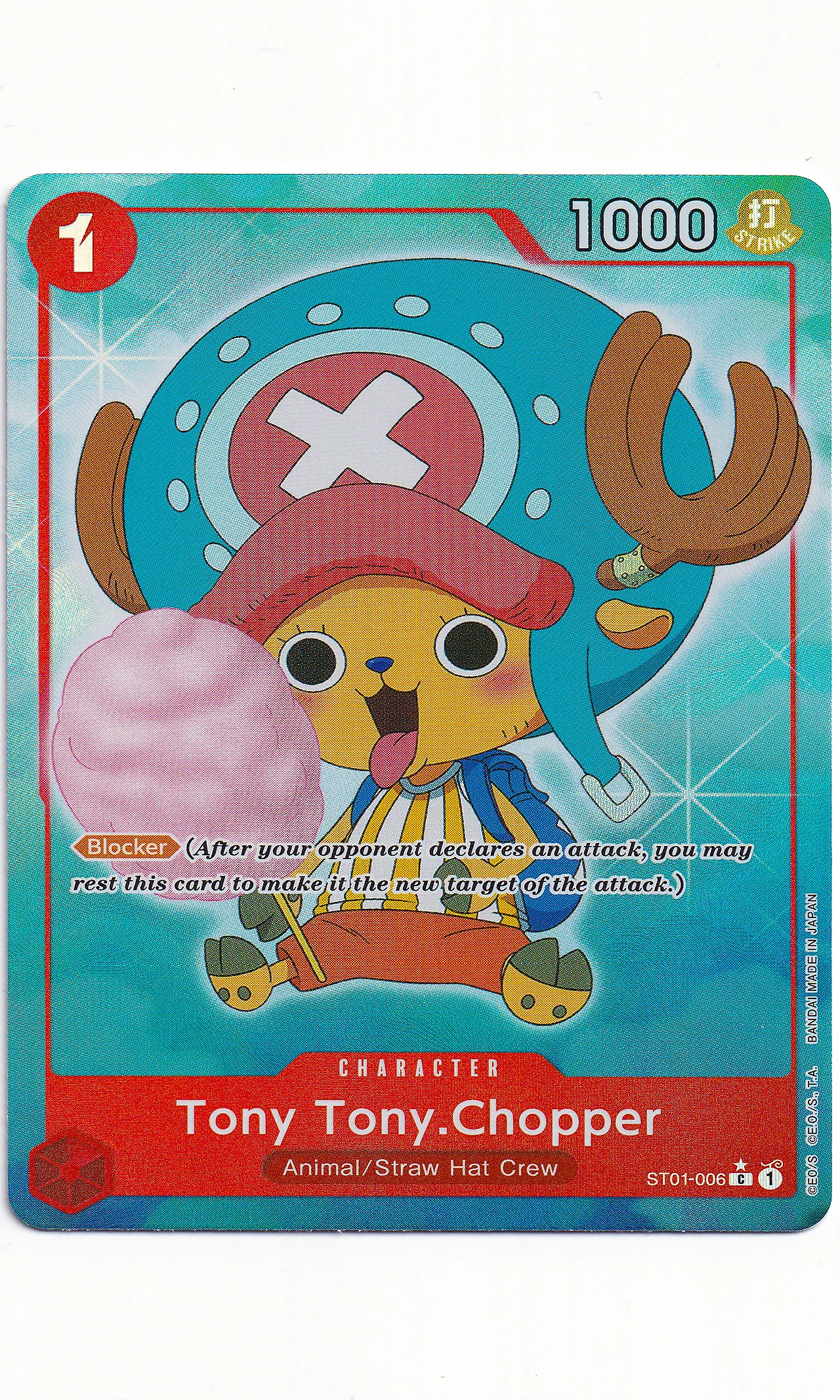 One Piece - #ST01-006 Tony Tony.Chopper (Full Art)
