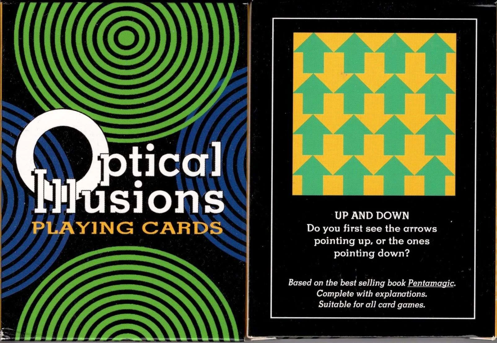 Optical Illusions Playing Cards USGS