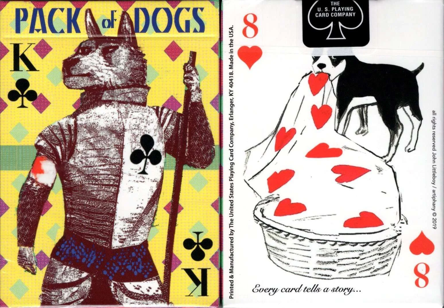 Pack of Dogs v2 Playing Cards USPCC