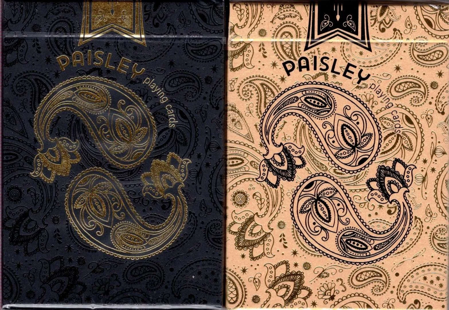 Paisley Magical Marked Playing Cards USPCC