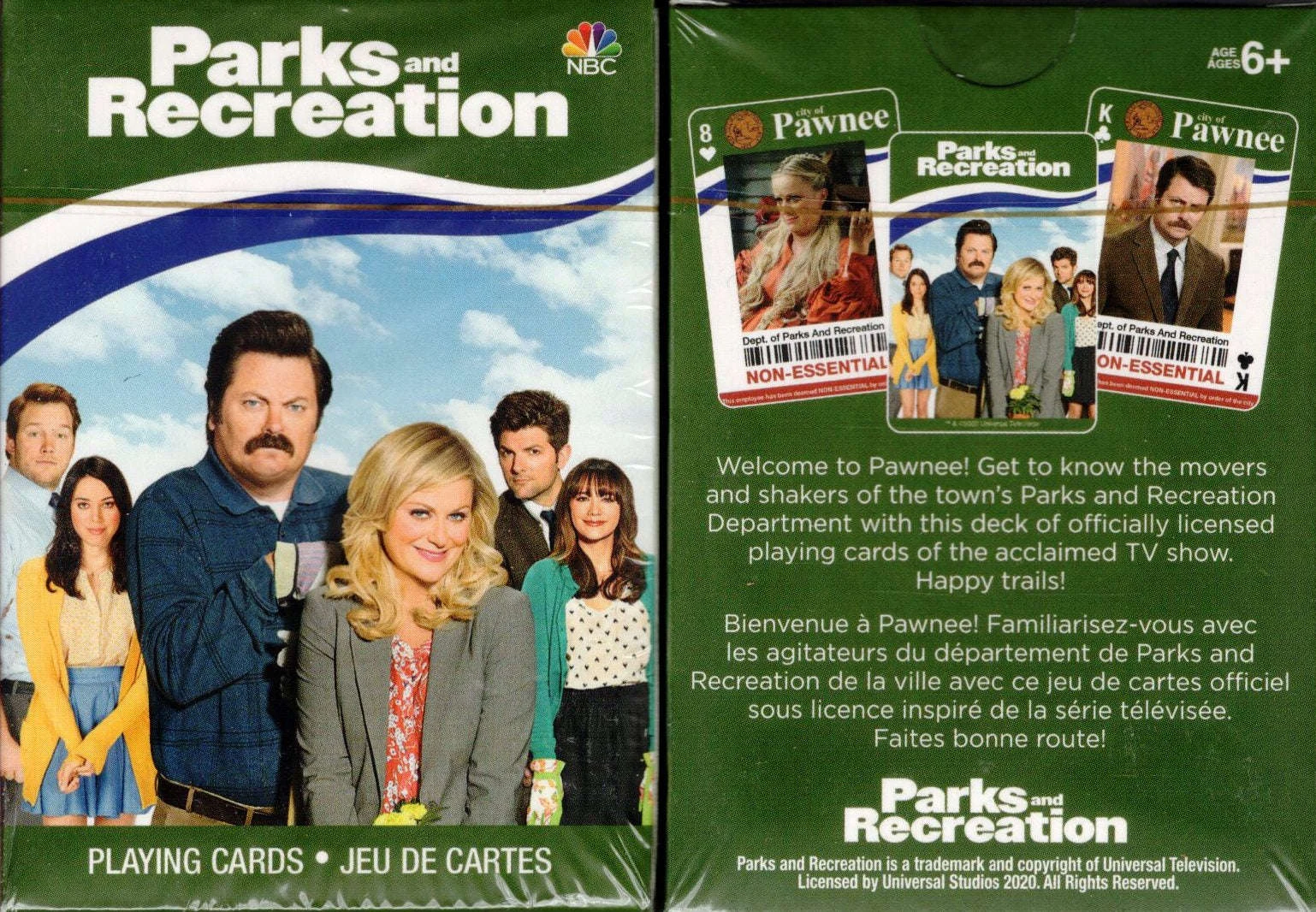 Parks & Recreation Playing Cards Aquarius