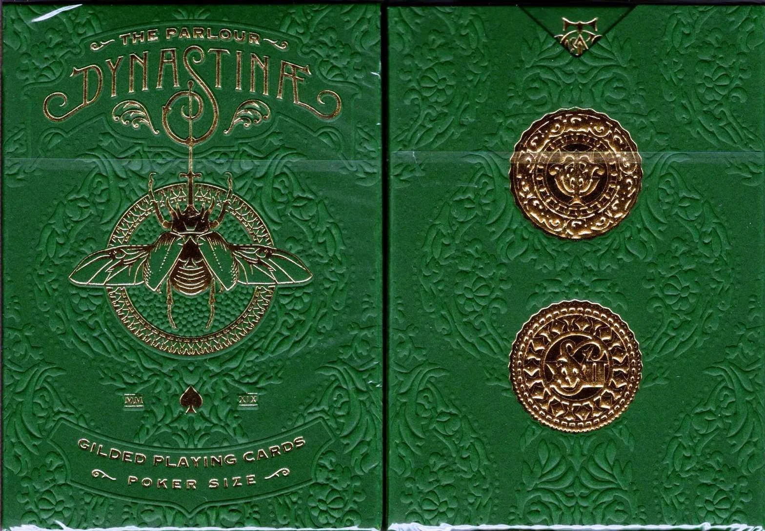 The Parlour Dynastinae Gilded Playing Cards Cartamundi
