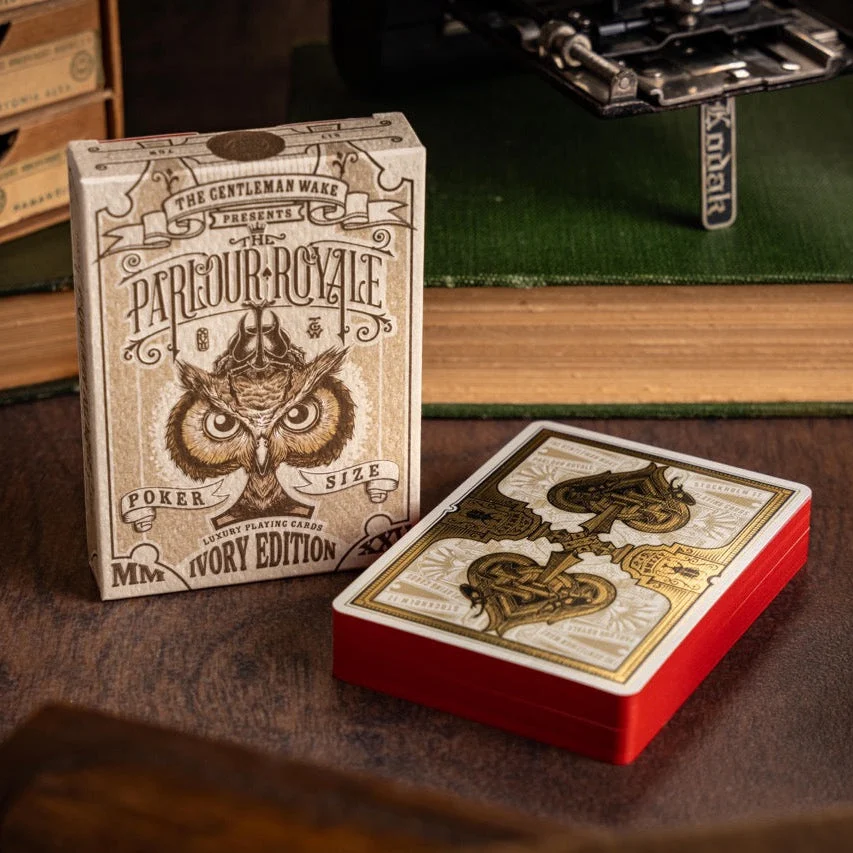 The Parlour Royale Ivory Edition Playing Cards