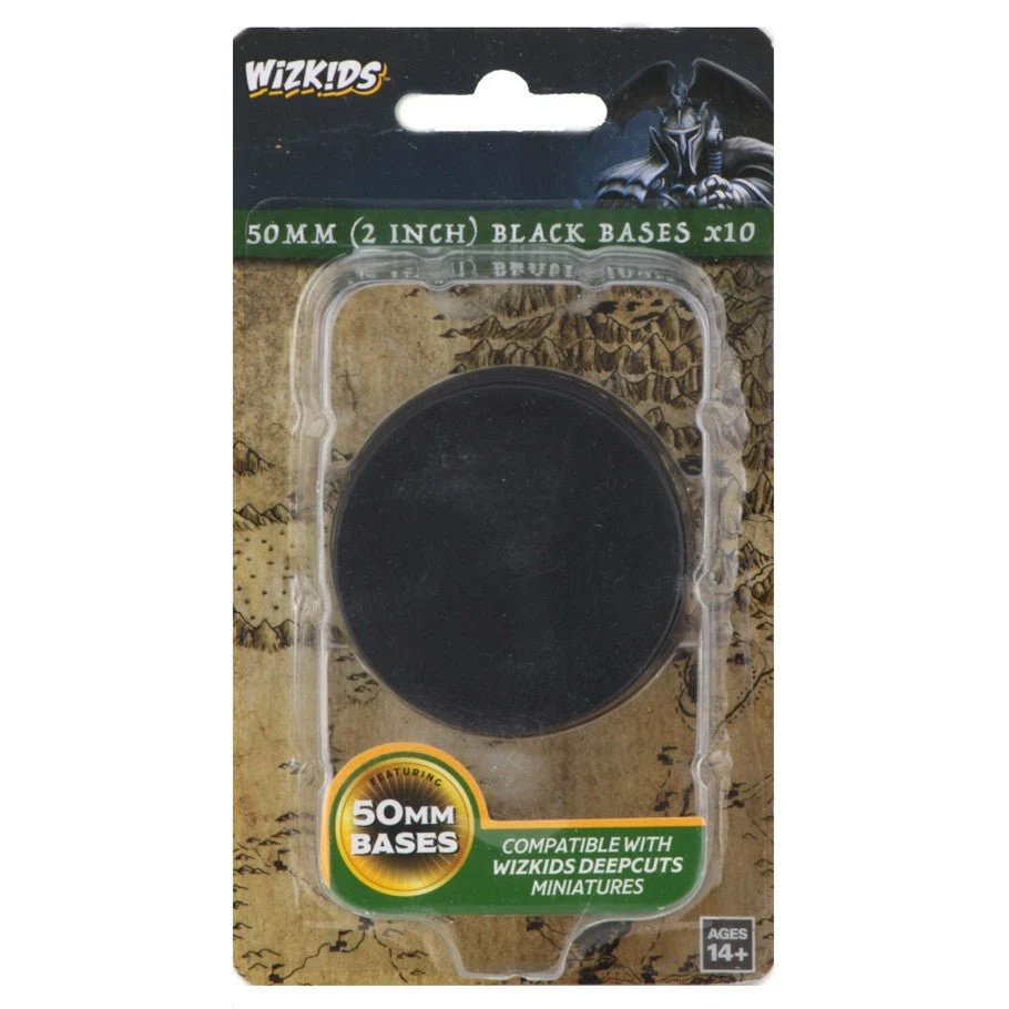 Pathfinder Deep Cuts:Black 50mm Round Base