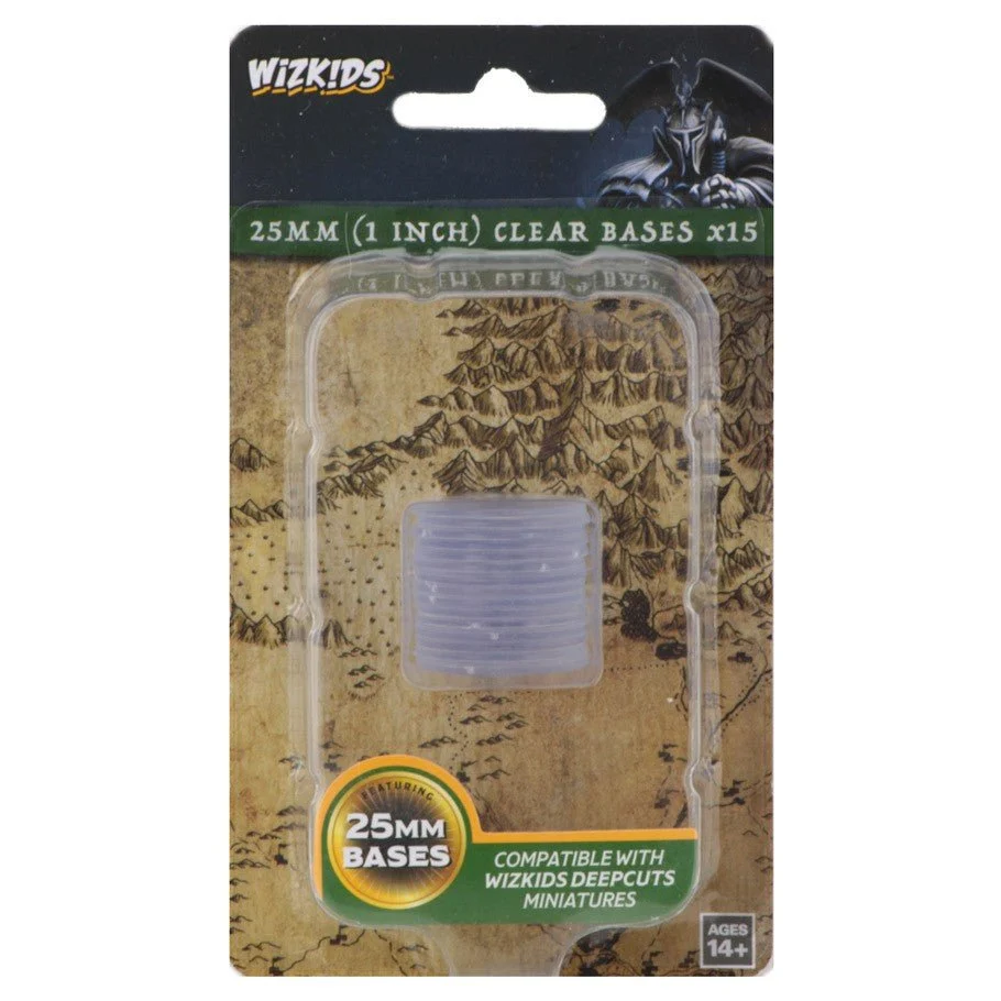 Pathfinder Deep Cuts:Clear 25mm Round Base