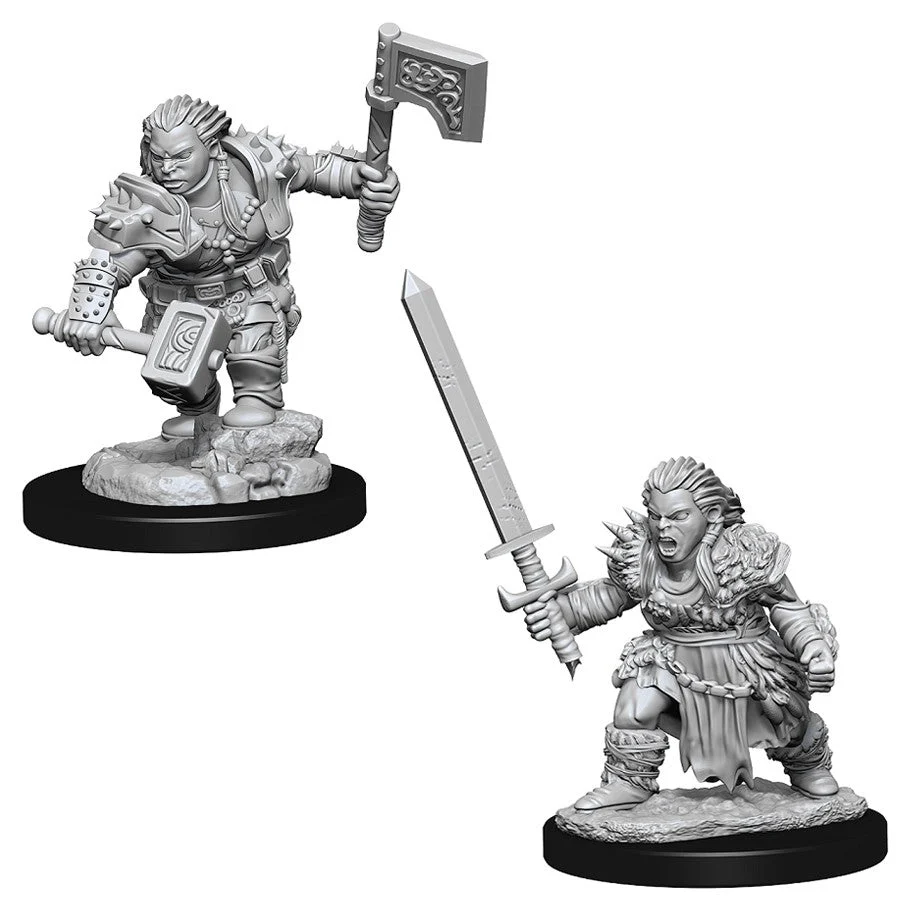 Pathfinder Deep Cuts:Female Dwarf Barbarian