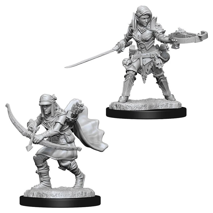 Pathfinder Deep Cuts:Female Half-Elf Ranger