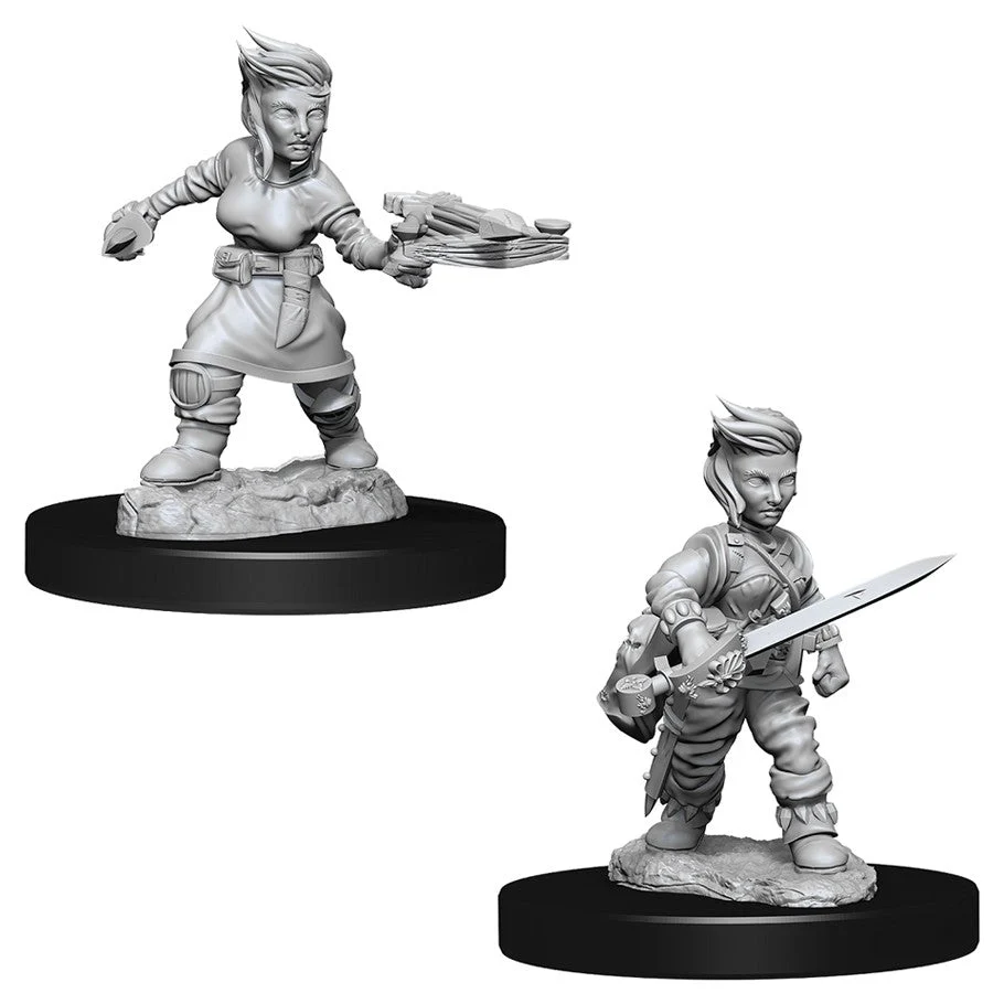 Pathfinder Deep Cuts:Female Halfling Rogue