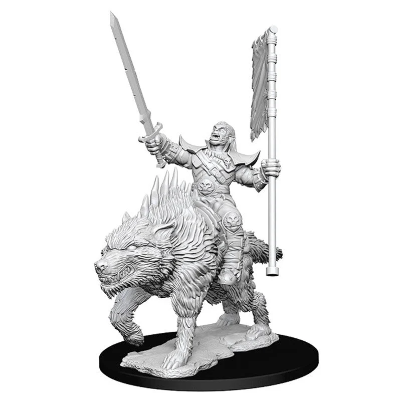 Pathfinder Deep Cuts:Orc/Direwolf