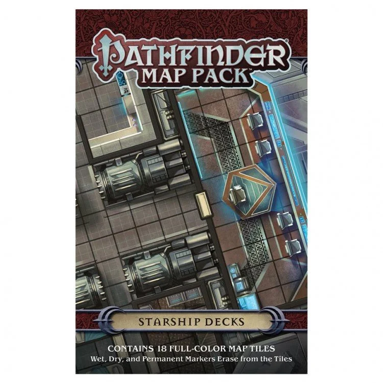 Pathfinder Map Pack: Starship Decks