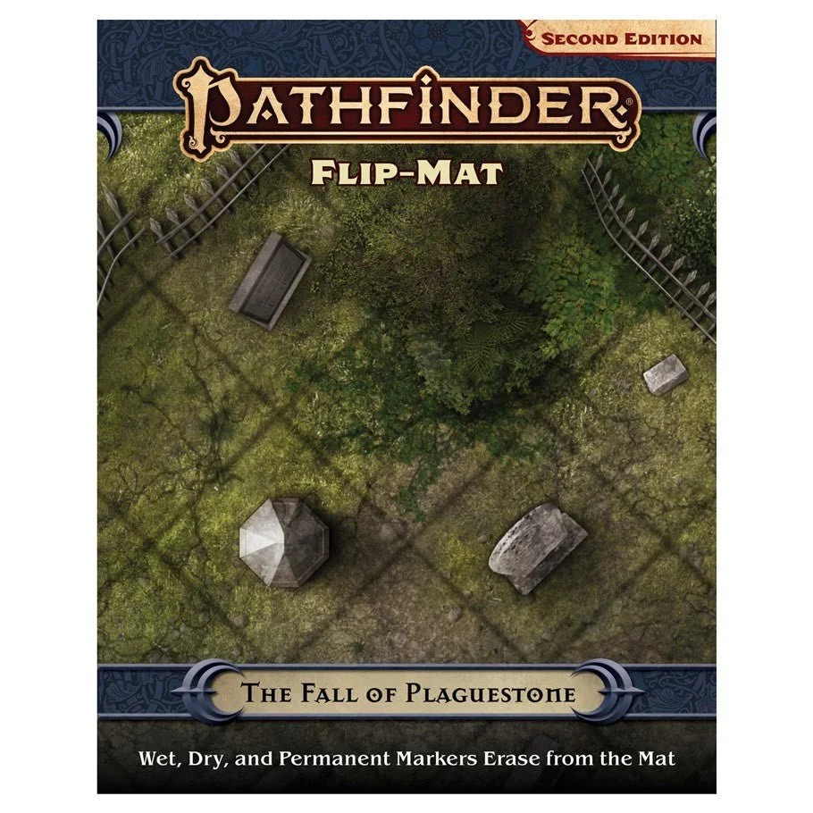 Pathfinder RPG 2nd Ed Flip-Mat The Fall of Plaguestone