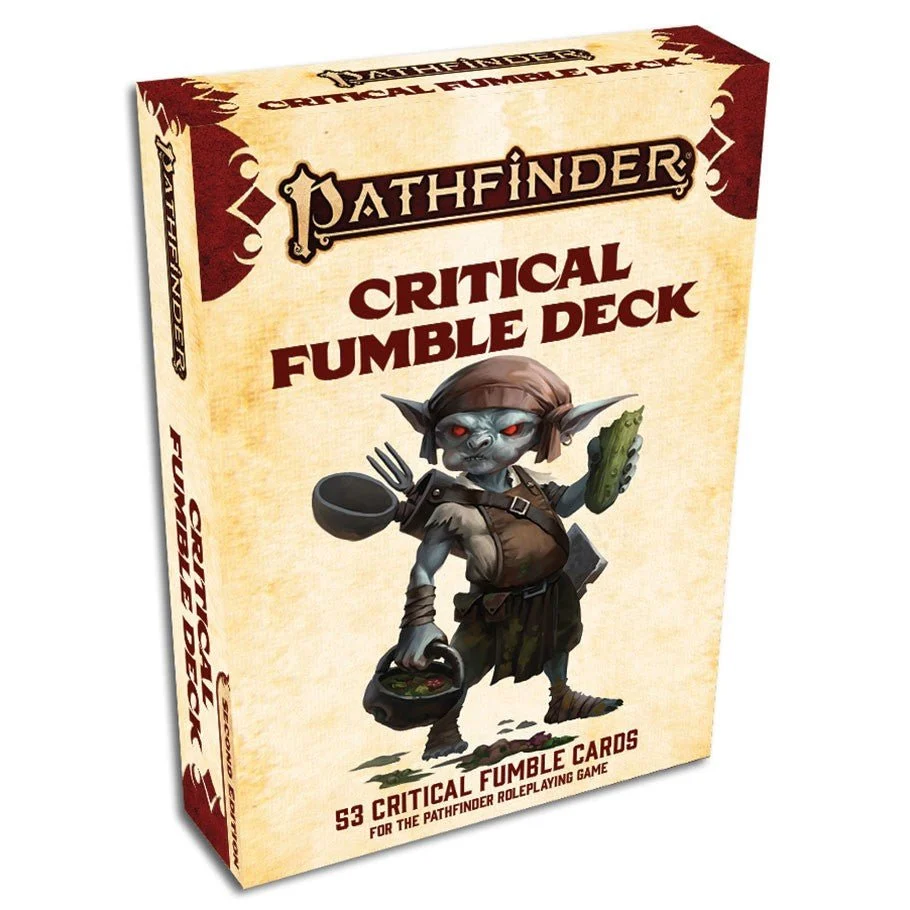 Pathfinder RPG Critical Fumble Card Deck