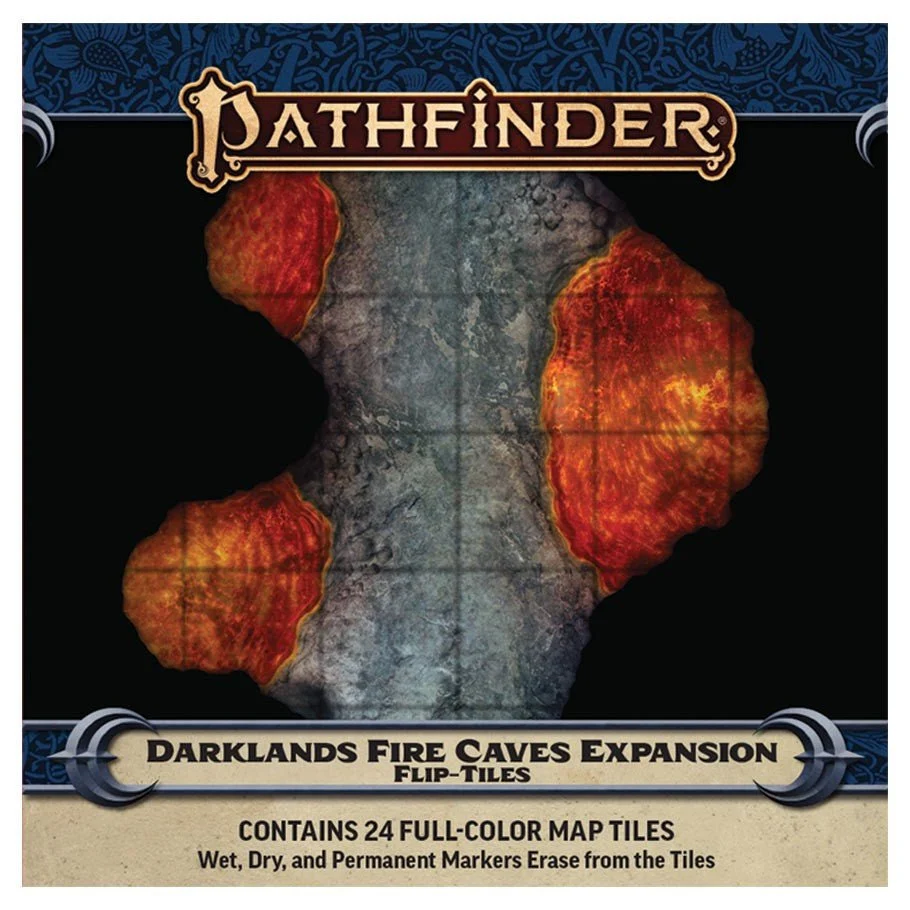 Pathfinder RPG: Flip-Tiles Darklands Fire Caves