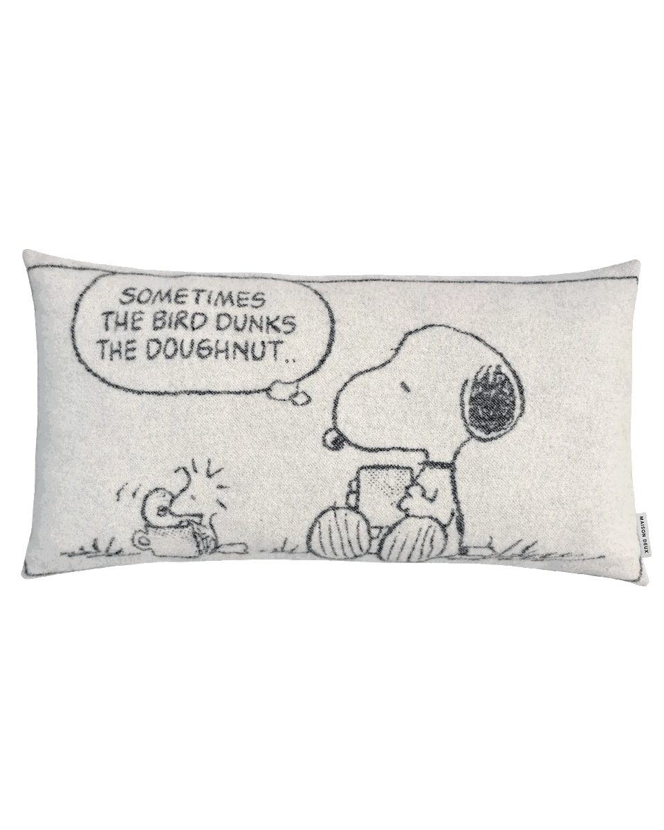 Peanuts Cushion Cover XL Comic Doughnut