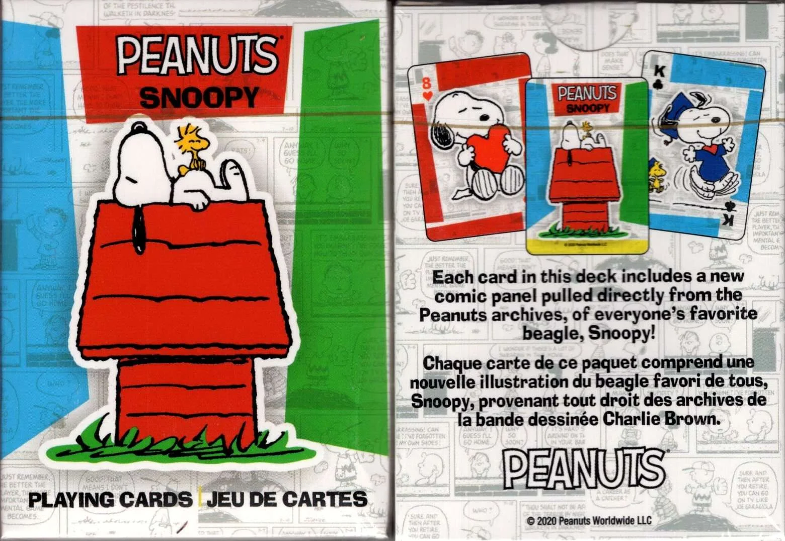 Peanuts Snoopy Playing Cards by Aquarius