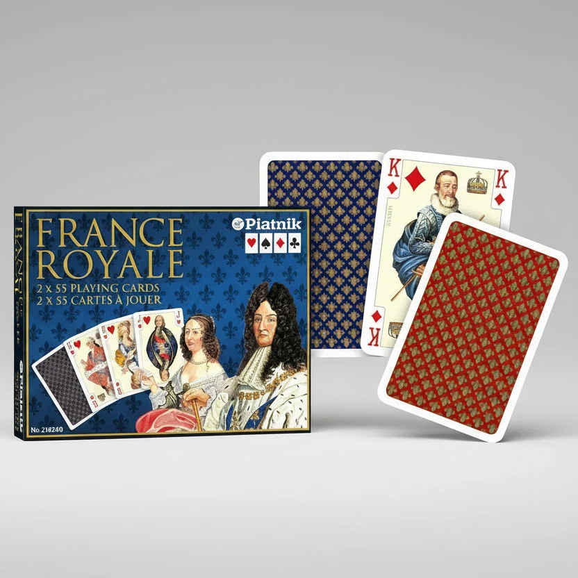 Piatnik France Royale Double Deck Set