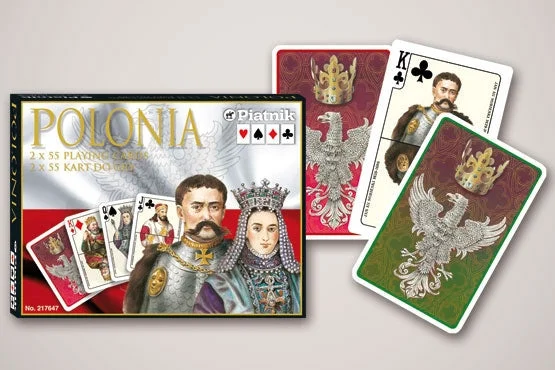 Piatnik Polonia Double Deck – Polish Kings and Queens