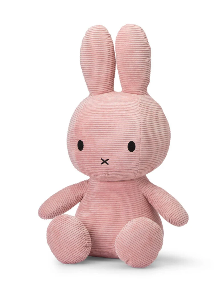 Pink Miffy Sitting Corduroy Available in 4 Sizes