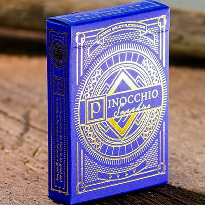 Pinocchio Sapphire (Blue) Playing Cards