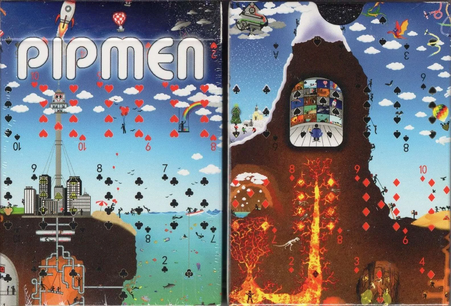 Pipmen World Full Art Playing Cards MPC