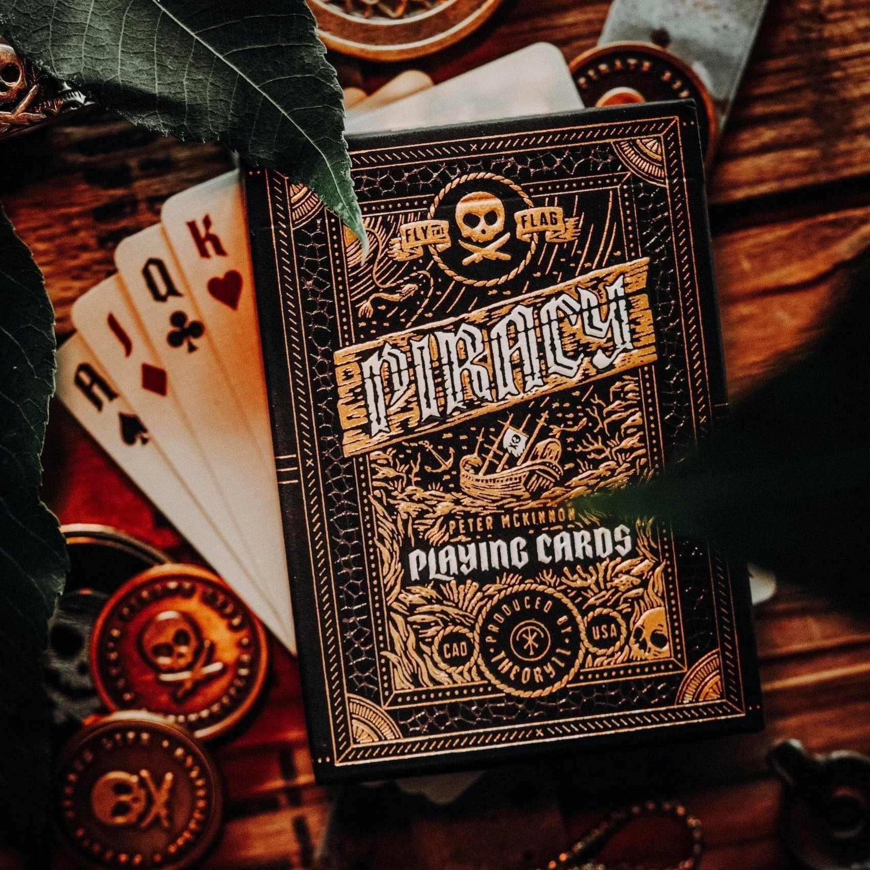 Piracy Playing Cards by Peter McKinnon & Theory11