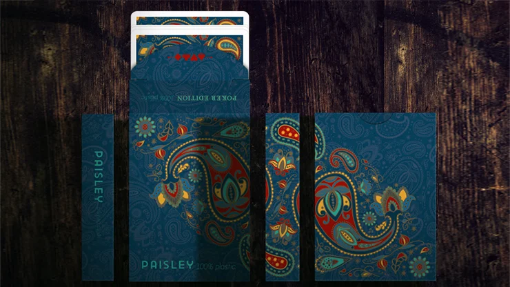 Plastic Paisley (Blue)