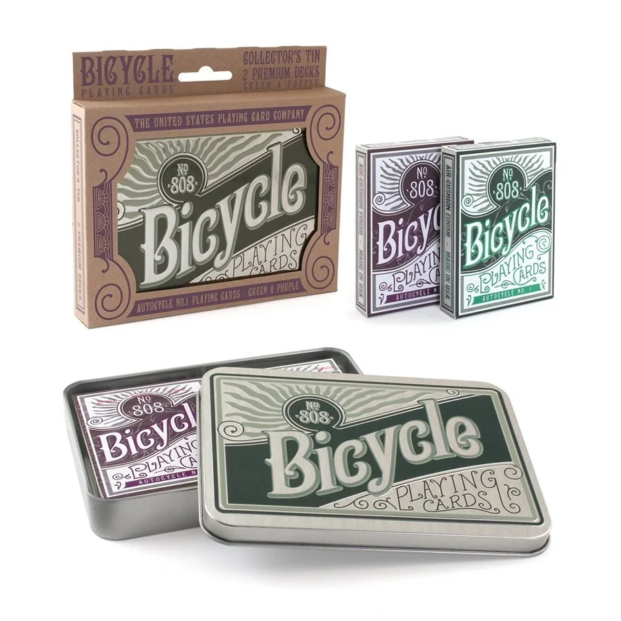 Playing Cards: Retro Tin Gift Set