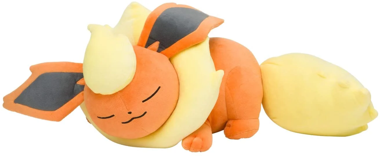 Pokemon 18 Inch Poke Plush - Sleeping Flareon