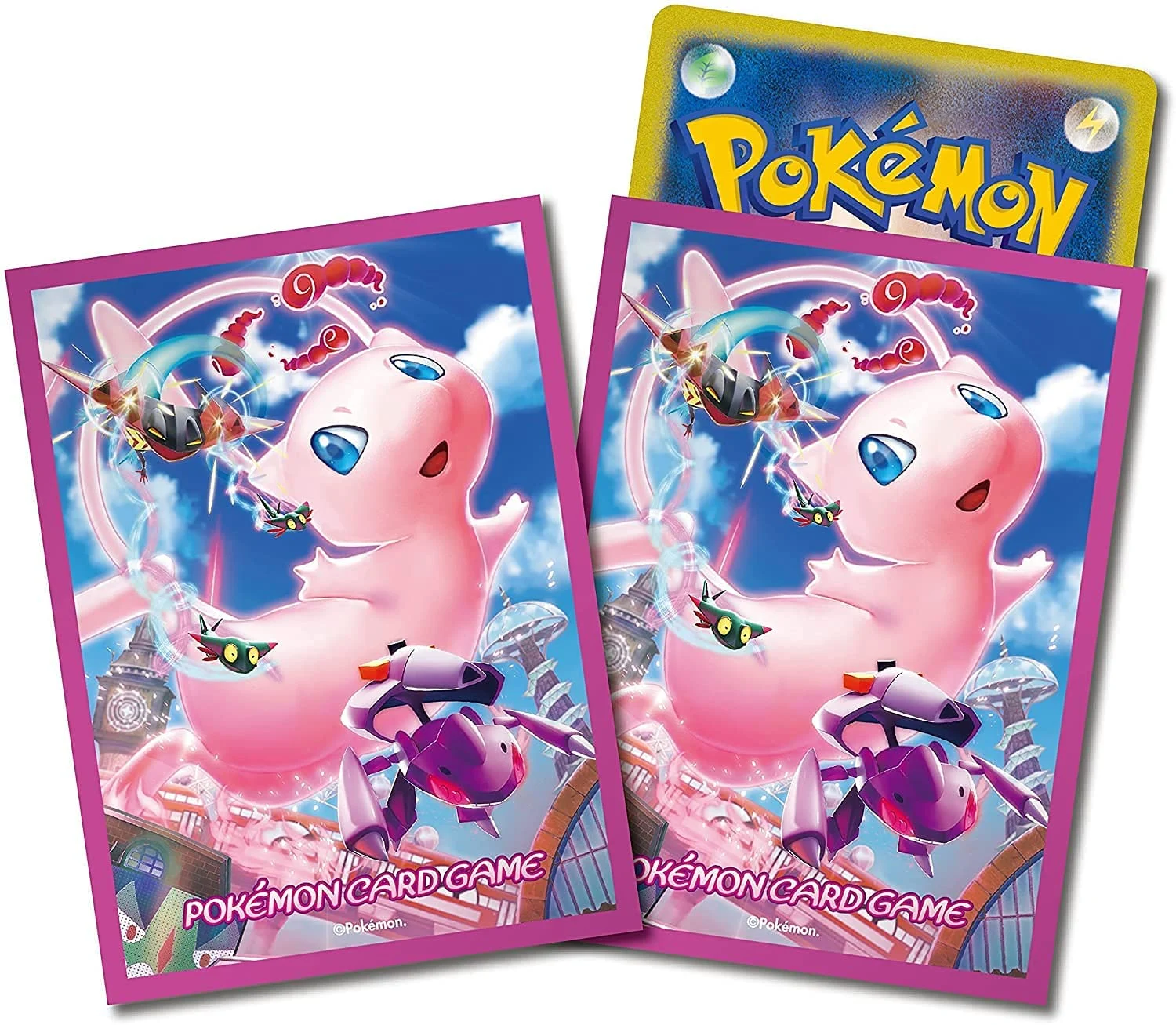Pokemon 64ct Deck Shield - Mew Gigantamax Form