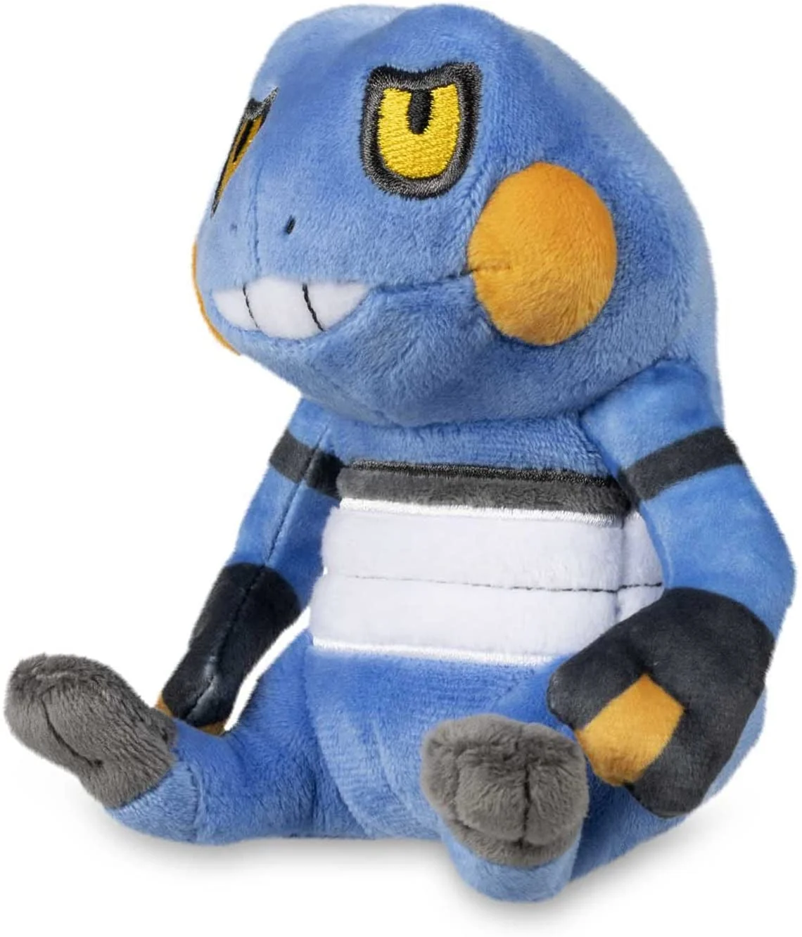 Pokemon Center: Sitting Cuties: Croagunk Plush # 453 -Generation 4 - 6 In