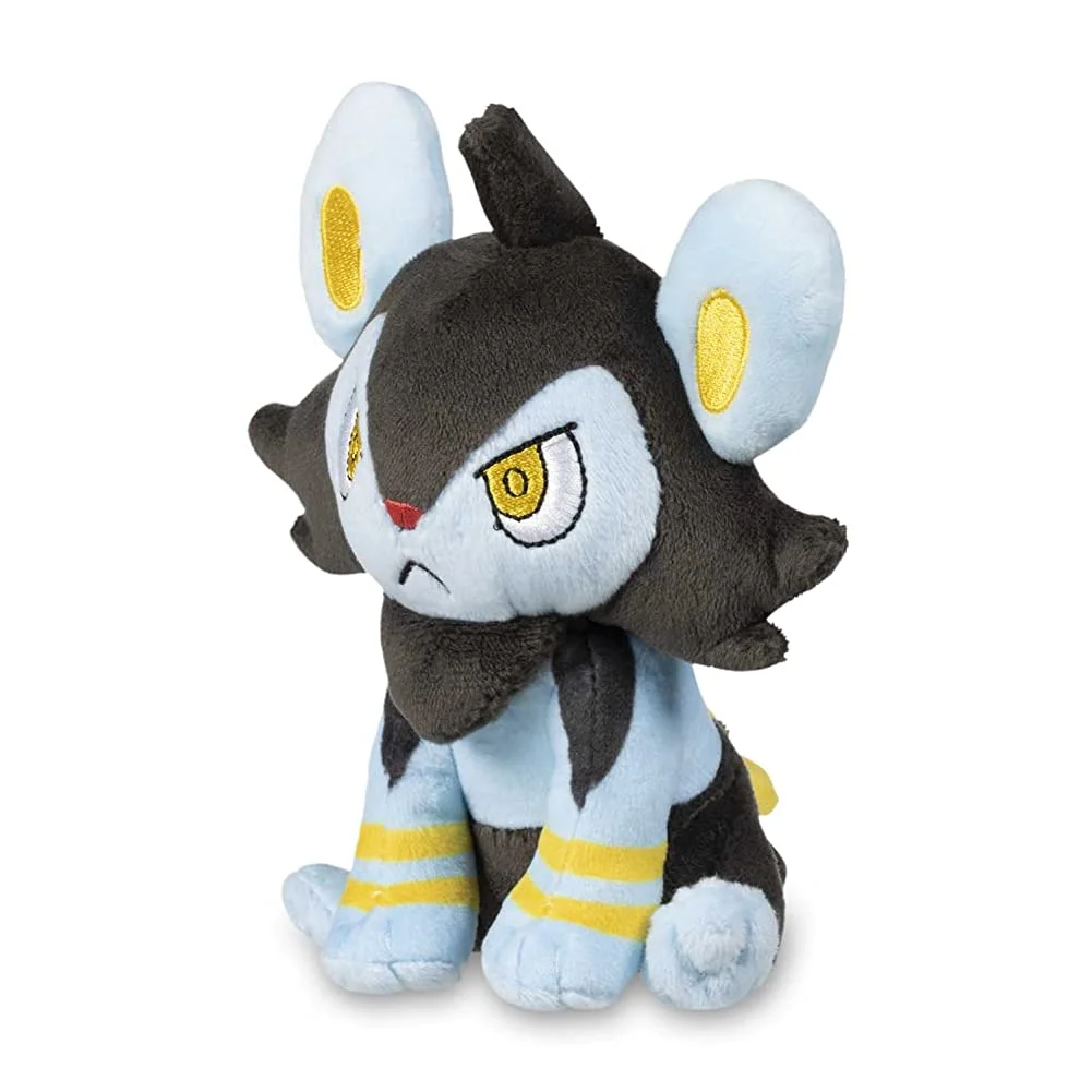 Pokemon Center: Sitting Cuties: Luxio Plush # 404 -Generation 4