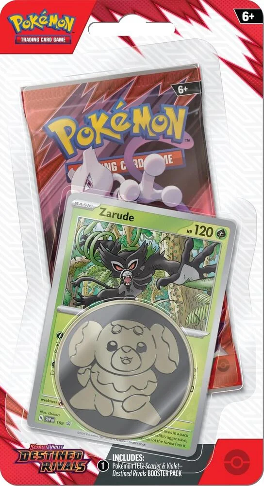 Pokemon Scarlet & Violet: Destined Rivals Checklane Booster